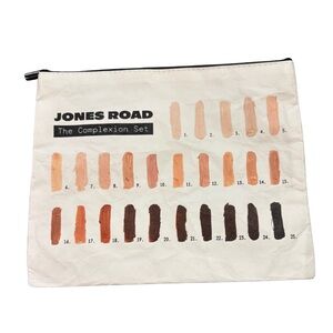 Jones Road The Complexion Set Makeup Bag Cosmetic Pouch NWT